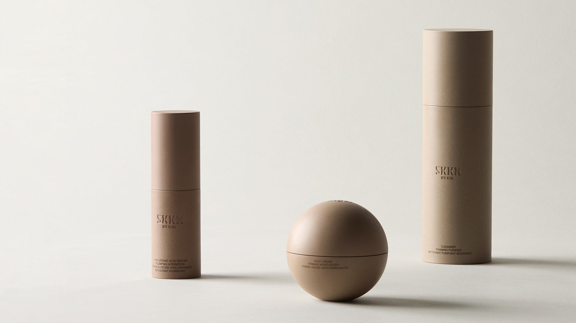 Screenshot of SKKN BY KIM — Shopify storefront